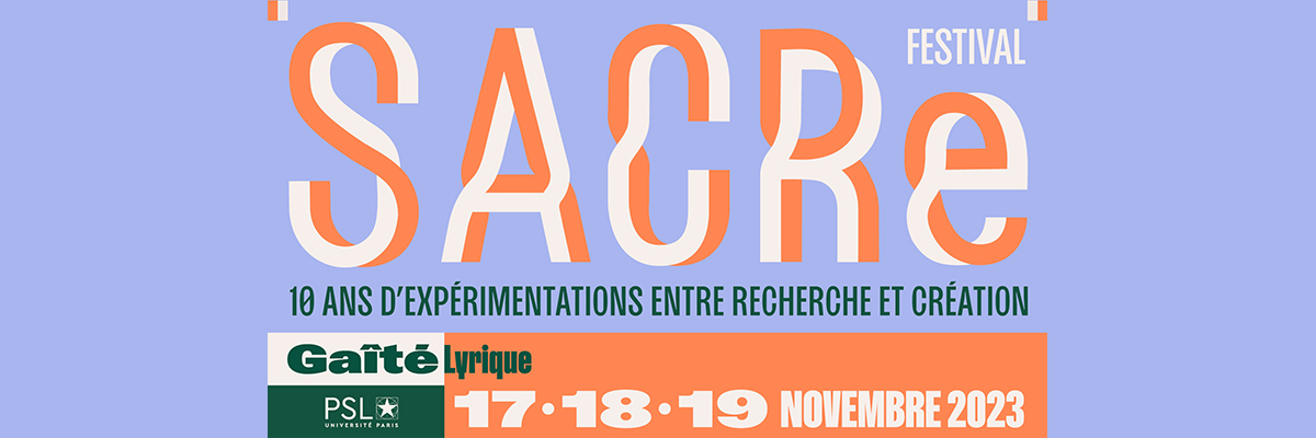 Vernissage du Festival SACRe 16 novembre 2023